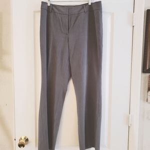 Alfani Grey Polyester Rayon Spandex Long Trouser Pants 12